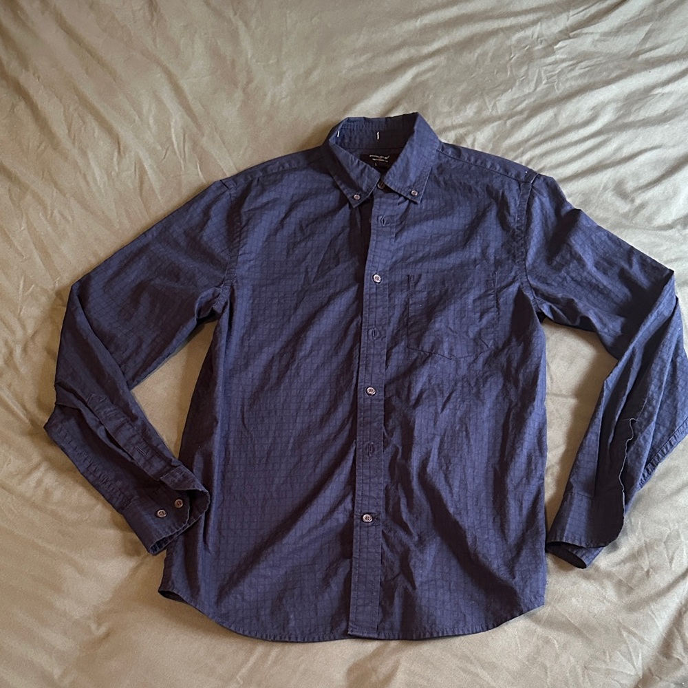 Banana Republic Deep Blue Casual Shirt
